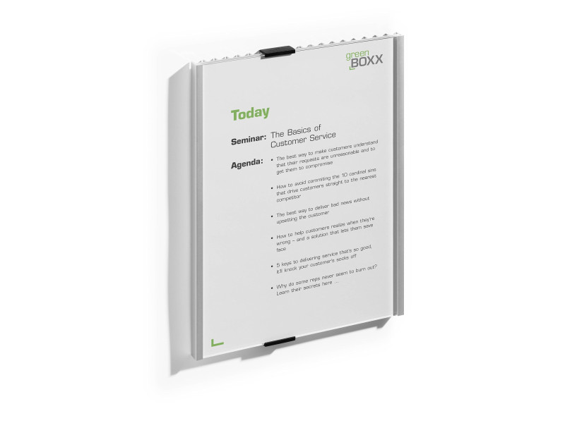 DURABLE Plaque de porte INFO SIGN, (L)210 x (H)297 mm