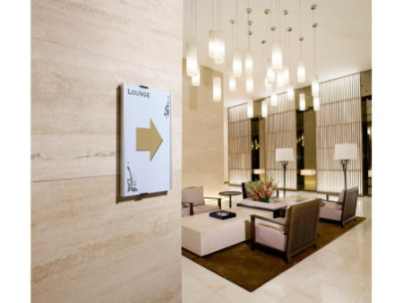 DURABLE Plaque de porte INFO SIGN, (L)210 x (H)297 mm