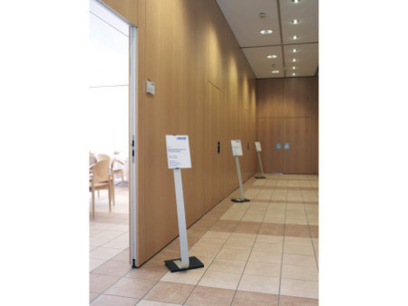 DURABLE Support d'information INFO SIGN stand, A4, aluminium