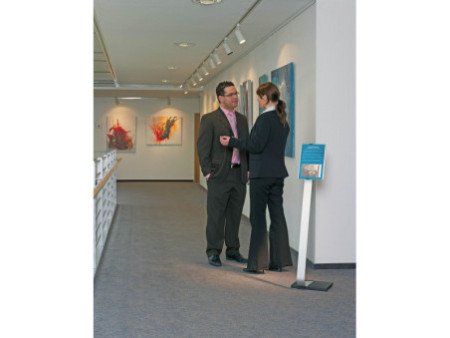 DURABLE Support d'information INFO SIGN stand, A4, aluminium