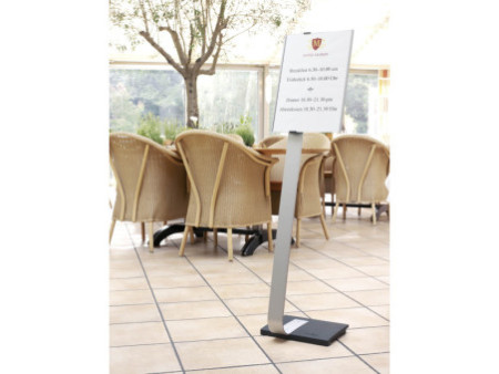 DURABLE Support d'informations INFO SIGN stand, A3