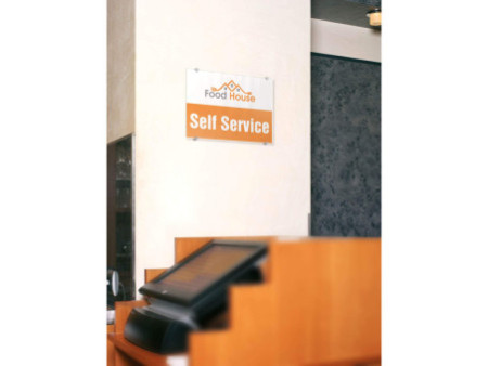 DURABLE Plaque de porte CRYSTAL SIGN, (L)297 x (H)420 mm