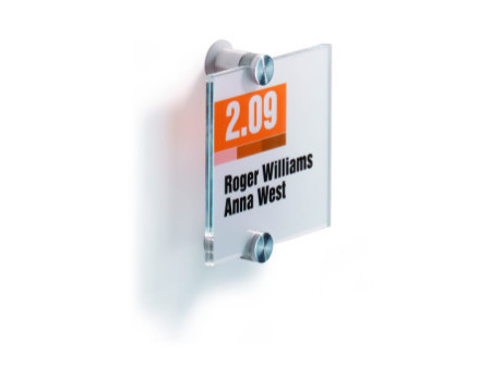 DURABLE Film CRYSTAL SIGN recharge pour plaque de porte 4820