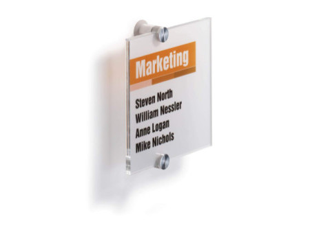 DURABLE Film CRYSTAL SIGN recharge pour plaque de porte 4822
