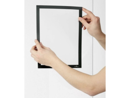 DURABLE Cadre d'affichage magnétique DURAFRAME SUN A4 noir