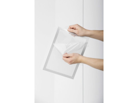 DURABLE Cadre d'affichage magnétique DURAFRAME SUN A4 argent