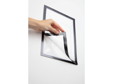 DURABLE Cadre magnétique DURAFRAME WALLPAPER, A3, argent
