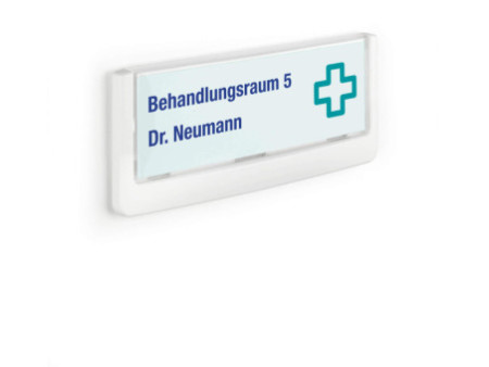 DURABLE Plaque de porte CLICK SIGN, (L)149 x (H)52,5 mm