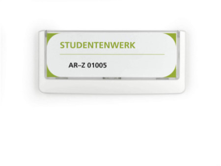 DURABLE Plaque de porte CLICK SIGN, (L)149 x (H)52,5 mm