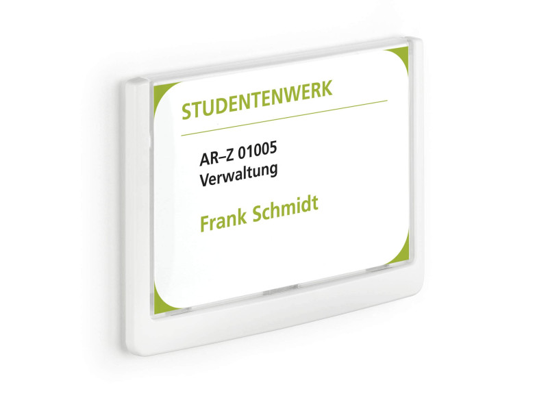 DURABLE Plaque de porte CLICK SIGN, (L)149 x (H)105,5 mm
