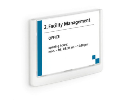 DURABLE Plaque de porte CLICK SIGN, (L)149 x (H)105,5 mm