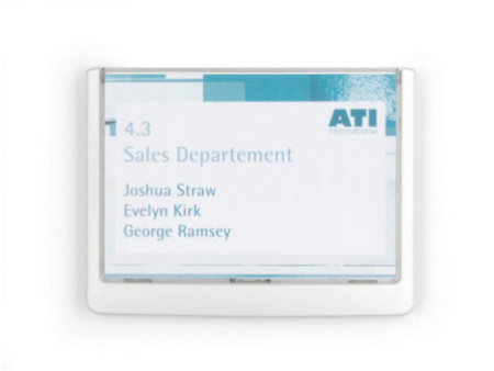 DURABLE Plaque de porte CLICK SIGN, (L)149 x (H)105,5 mm