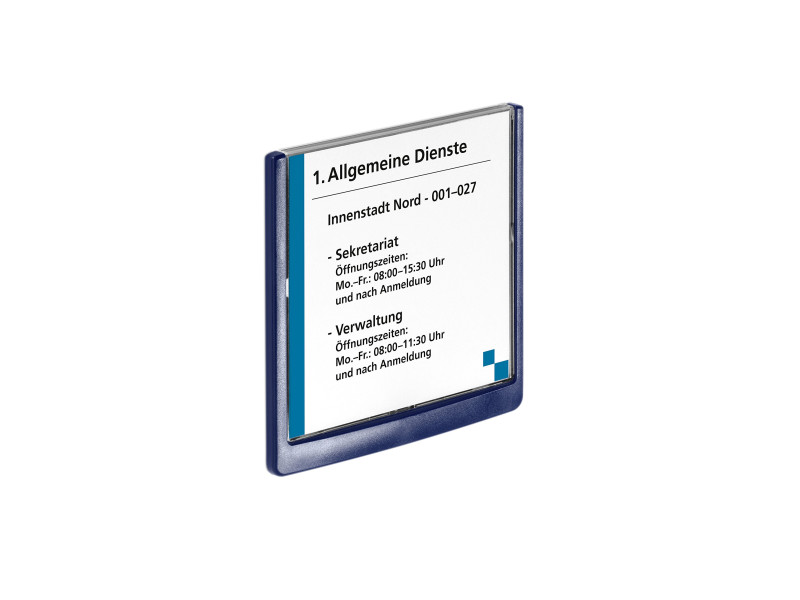 DURABLE Plaque de porte CLICK SIGN, (L)149 x (H)148,5 mm