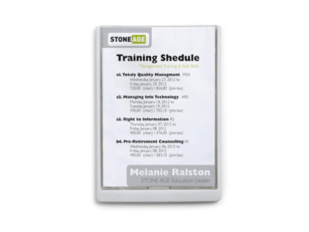 DURABLE Plaque de porte CLICK SIGN, A4, blanc