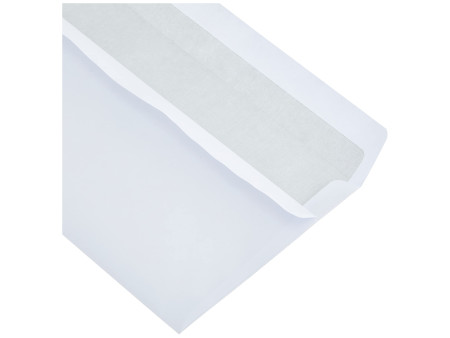 herlitz Envellope, format long, sans fenêtre, blanc