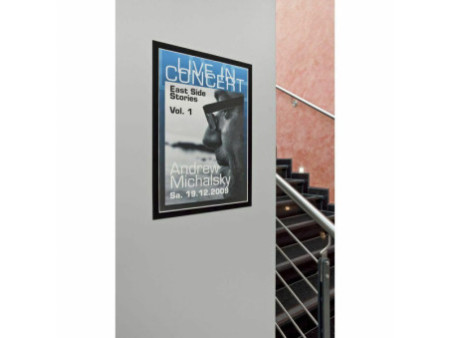 DURABLE Cadre d'affichage magnétique DURAFRAME, A6, noir
