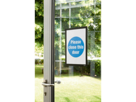 DURABLE Cadre d'affichage magnétique DURAFRAME, A4, noir