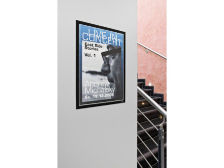 DURABLE Cadre d'affichage magnétique DURAFRAME A3 noir