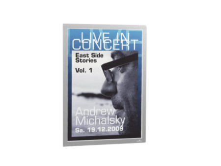 DURABLE Cadre d'affichage magnétique DURAFRAME A3 argent