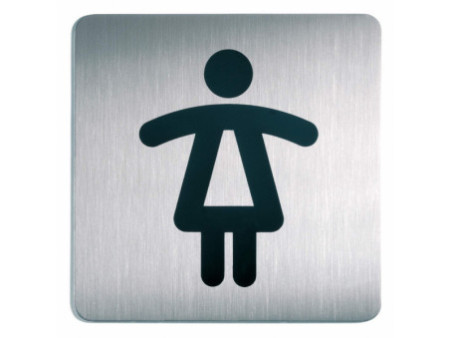 DURABLE Pictogramme PICTO 'WC Femmes', carré, en acier