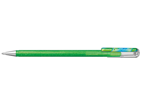 Pentel Stylo roller à encre gel Hybrid Dual Metallic, set