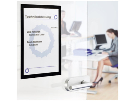 DURABLE Cadre d'affichage magnétique DURAFRAME, A4, noir