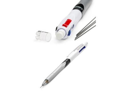 BIC Stylo à bille rétractable 4 Colours 3+1 HB