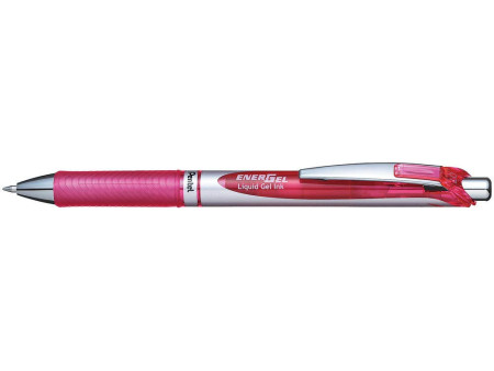 Pentel Stylo roller à encre gel EnerGel XmRT, set de 4