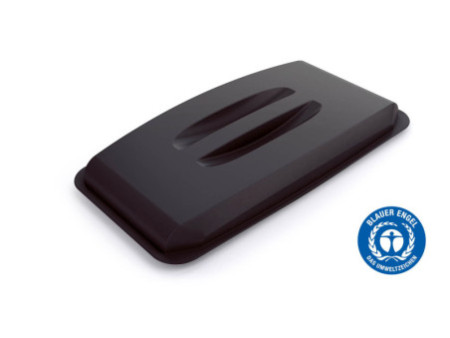 DURABLE Couvercle DURABIN ECO 60, rechangulaire, noir