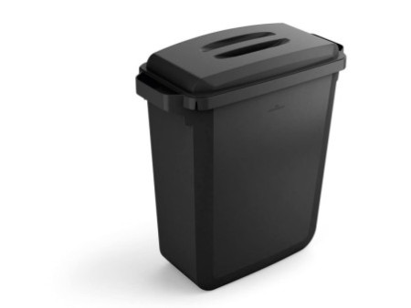 DURABLE Couvercle DURABIN ECO 60, rechangulaire, noir