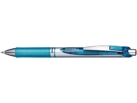 Pentel Stylo roller à encre gel EnerGel XmRT, set de 4