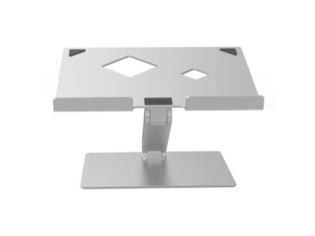 DURABLE Support pour ordinateur portable RISE, argent