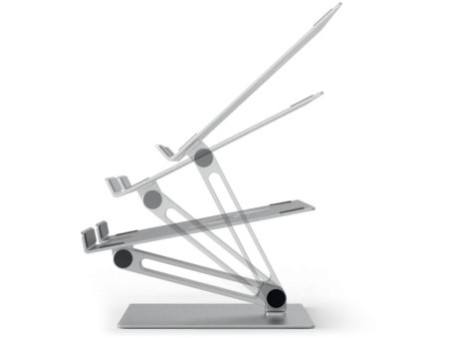 DURABLE Support pour ordinateur portable RISE, argent