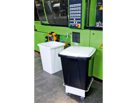 DURABLE Poubelle DURABIN ECO 90, carré, gris
