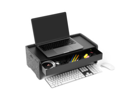 DURABLE Support pour écran EFFECT, anthracite