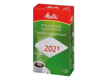 Melitta Filtres à café pyramidal 202s pour machines dans la