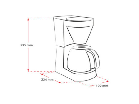 Melitta Cafetière 'EASY II', blanc