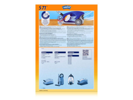 swirl Sac d'aspirateur S 71, avec filtre MicroporPlus