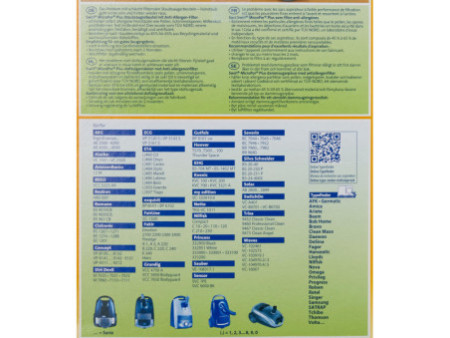 swirl Sac d'aspirateur Y 101, avec filtre MicroporPlus