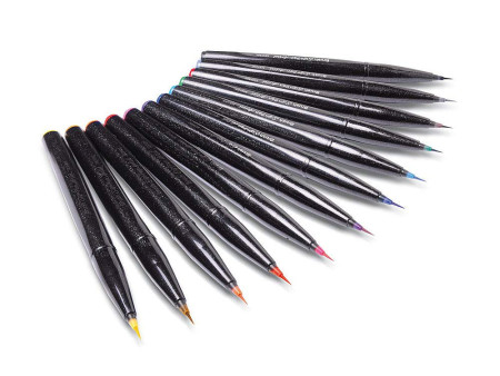 PentelArts Stylo pinceau Sign Pen Artist, vert