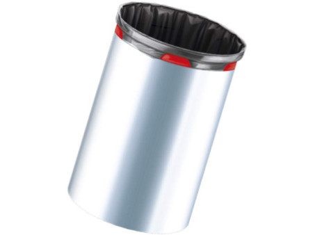 swirl Sac poubelle, avec bande de fixation, 35 litres, noir