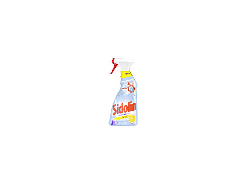 Sidolin Nettoyant pour vitres Zitrus, spray 500 ml
