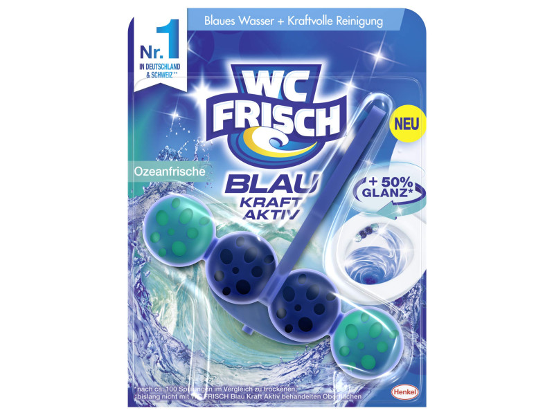 WC Frisch BLAU AKTIV Nettoyant & désodorisant WC Fraîcheur