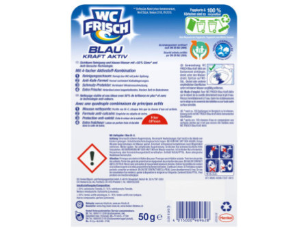 WC Frisch BLAU AKTIV Nettoyant & désodorisant WC Fraîcheur