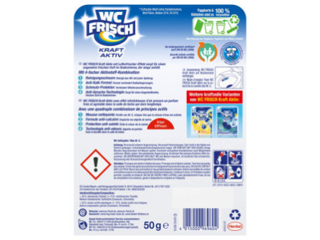 WC Frisch FORCE ACTIVE Désodorisant WC Brise fraîche