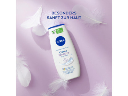 NIVEA Gel douche crème Sensitive ph skin neutral, 250 ml