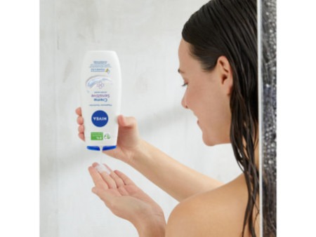 NIVEA Gel douche crème Sensitive ph skin neutral, 250 ml