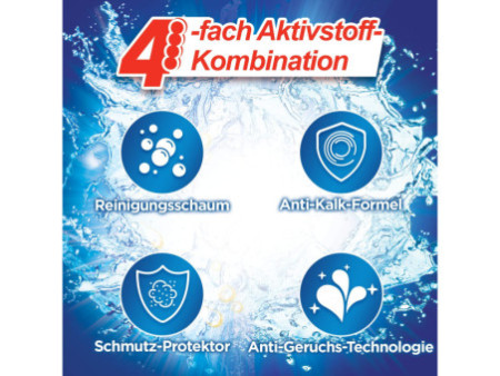 WC Frisch KRAFT AKTIV Bloc WC BLAU chlore