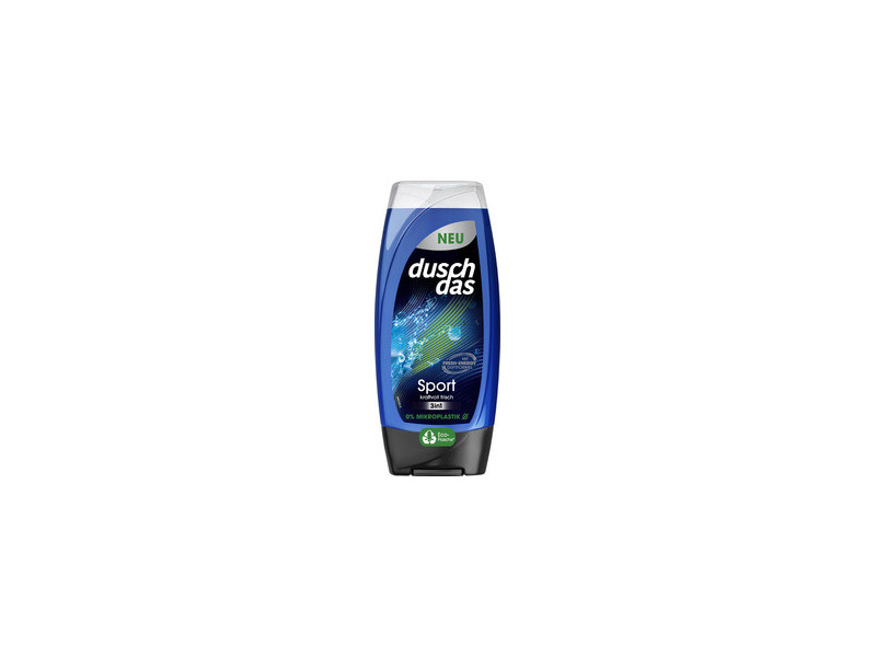 duschdas Gel douche & shampoing sport 3en1, 225 ml