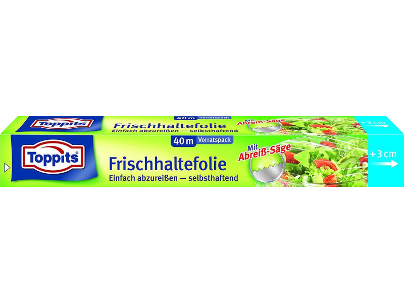 TOPPITS Film alimentaire, largeur: 325 mm, longueur: 40 m